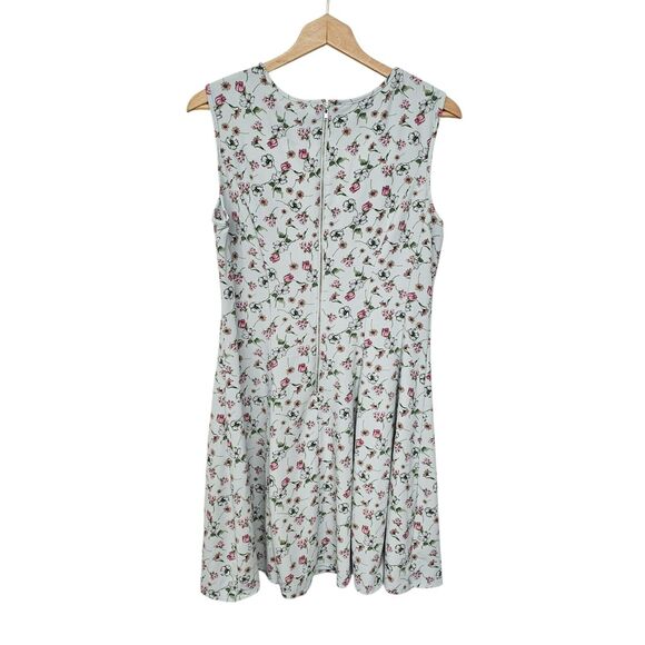 Danny Nicole Y2K Coquette Dress Size 14 Green Floral Cutout Spring Easter - Picture 4 of 10